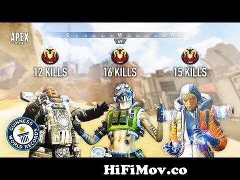 WORLD KILL RECORD - Predator Ranked... (Apex Legends WTF & Funny Moments  #143) from koile xx Watch Video 