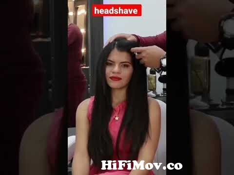 beautiful Woman very long hair chopped buzzcut with headshave #haircut  #shorthair #buzzcut #shorts from indian actres buzz cut Watch Video -  