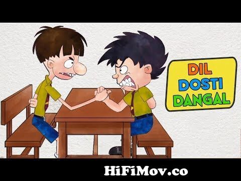 Dil Dosti Dangal - Bandbudh Aur Budbak New Episode - Funny Hindi Cartoon  For Kids from budh Watch Video 