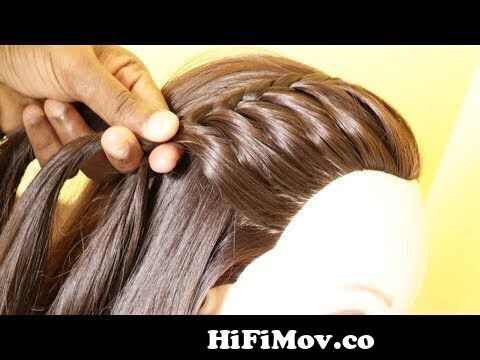 Beautiful Side french Braided Hairstyle | Hairstyle for College Girls | KGS  Hairstyles from bani style Watch Video 