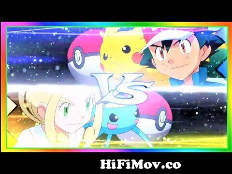Pokemon XY The Series:Ash Vs Gym Leader Viola Full Battle Rematch (English)  from pokemon xy gym battels hi Watch Video 
