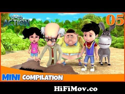 Vir The Robot Boy | Mini series | Compilation - 05 | 3D cartoon for kids |  WowKidz Action from vir cartoon 3gp video Watch Video 