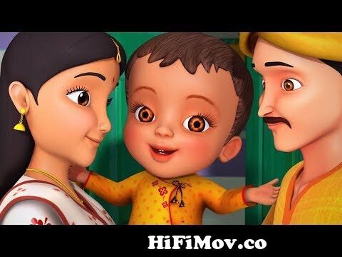 Tai Tai Tai Mamar Bari Jai | Bengali Rhymes for Children | Infobells from  download chand mamar bari mp Watch Video 
