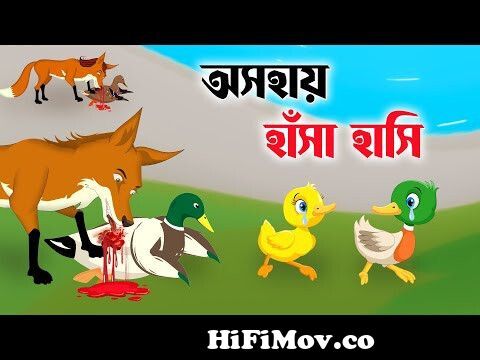অসহায় হাঁস পিতা মাতা | Helpless Duck Parents | Notun Bangla Golpo | Rupkothar  Cartoon Golpo from catoon হাসি Watch Video 