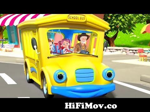 Wheels on the Bus | Kindergarten Nursery Rhymes for Children | Cartoon Songs  by Little Treehouse from new chan cartoon songs Watch Video 