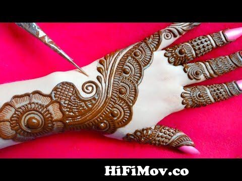 Latest and Easy Mehndi Designs: Celebrate Eid al-Adha with these beautiful  Mehandi patterns and video tutorials
