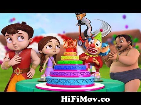 Super Bheem - The New Year Party 2020 | Hindi Cartoon for Kids | Bheem  Cartoon Stories from super bheem cartoon videsা Watch Video 