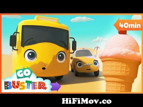 Buster and Scout's Fun Day at the Beach | Go Buster | Baby Cartoons | Kids  Videos | ABCs and 123s from bangla buster cartoon Watch Video 