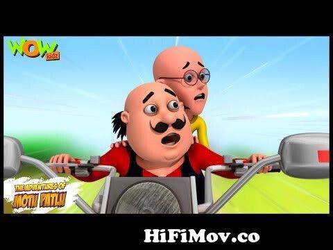 Motu Patlu Cartoons In Hindi |Animated cartoon | Mobike ride | Wow Kidz  from moto
