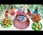 Krishnar Rannaghar with village food