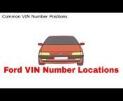 VIN Number Locations