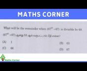 Maths Corner