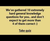 Trivia Quizzes