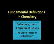 The Video Textbook Of Chemistry