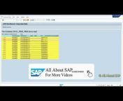 All About SAP