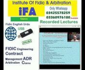 1 Institute Of Fidic u0026 Arbitration iFA