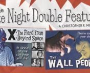 A double bill of 1950s-style B-movies from writer/director Christopher R. Mihm, the king of