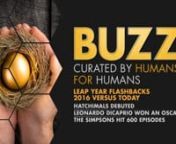 Weekly Brand Buzz: February 3rd, 2020nThis week the BUZZ features Hatchimals, Leo at the Oscars, &amp; The Simpsons.nnThe BUZZ is a weekly video segment that&#39;s curated by humans for humans. In other words, no evil robots have been used to create this video.nnWatch each short episode and get fresh BUZZ from the world of marketing and beyond. Presented by Speaking Human—where marketing and pop culture collide. Visit SpeakingHuman.com for more human content and to explore our extremely human univ