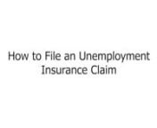 Tips on how to file a claim for Unemployment Insurance with the Arizona Department of Economic Security.nnHaga clic en el botón de configuración para subtítulos en Español.nnA version of this video with American Sign Language is available here: https://vimeo.com/491837820