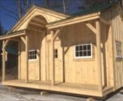 Living - The 14X20 Gibraltar from g storage sheds