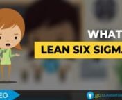 Visit: https://GoLeanSixSigma.comnnLean Six Sigma is a combination of two popular Continuous Improvement methods—Lean and Six Sigma—that pave the way for operational excellence. These time-tested approaches provide organizations with a clear path to achieving their missions as fast and efficiently as possible.nnBefore diving into details, it’s important to clarify the concept of process improvement. Since Lean Six Sigma is a system for analyzing and improving processes we’ll break down t