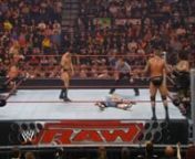 John Cena & Batista vs. Randy Orton, Cody Rhodes & Manu- Raw, Dec. 15, 2008 from batista vs john cena raw 2009
