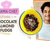 Love desserts? Have a terrific sweet tooth? Fear ordering from outside during this lockdown? don&#39;t worry anymore! Here&#39;s the simplest recipe to a yummy, decadent chocolate almond fudge that will transcend you to an alternate world altogether. Making it is extremely simple: you need 6 basic ingredients easily available in the kitchen. Just whip them all up in the way shown in the video and your delicious bowl of fudge is ready! Our Pyjama Chef Nayandeep Rakshit has made it really simple and easy