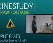 CINESTUDY (formerly Framelines) presents an Interactive Project and EDIT CHALLENGE! nnhttps://www.cinestudy.org/2019/10/07/edit-challenge-split-edits-hospital-scene/nnAnyone can download the raw footage and edit the scene together however you want.nnSplit Edits, also called L-Cuts/J-Cuts are a common editing technique. This scene is especially tailored to demonstrate this and allow you to practice using split edits. nnnBelow you can read the script and download the footage, then edit your own ve