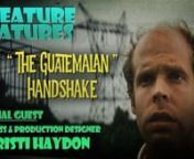 A has-been rock star hosts horror films in his haunted mansion. Guest: Star Trek TNG alumni, actress Christi Haydon. Movie: 2006’s The Guatemalan Handshake.nnEpisode 03-139Airdate: 08-17-2019