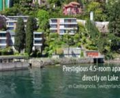 For more information, please visit: https://bit.ly/88643-4nIn Castagnola, just 3 km from the centre of Lugano inserted in the elegant Residence