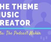 This shows how you can create intro and outro music, or general theme music for your podcast using the Alitu.com Theme Music Creator tool. You just need to upload the music, the voiceover and we can handle trimming, overlaying and fading the music in and out. nnYou could create this during your 7 day free trial of Alitu so it&#39;s essentially free to create your theme music if you decided not to continue using the tool. nn---nTo subscribe to the Podcraft Podcast, go to http://podhost.me/pcitunes or