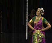 This seven-minute video has excerpts from three pieces of Sejal Krishnan&#39;s Arangetram. This performance was choreographed by Mohana Narayan and performed on September 22, 2018, in San Jose. nThe first piece shown is from the Sumasayaka Varnam. In this piece, a maiden is constantly reminded of her beloved, as she is so enamored by him. The piece continues with a Jathi, exemplifying Sejal&#39;s talent in rhythmic steps. nThe second piece is a portion of the Ragamalika Jathiswaram. In this, Sejal shows