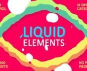 ✔️ Download here: nhttps://templatesbravo.com/vh/item/liquid-elements-fx/16708647nnnnBrowse Different Project Collections:nnProject Features:nnOver 300 Liquid Items n16 Liquid Categories nColor Control for All Elements nShape Vector Elements / 100% Vector / (Rescale to Any Resolution)nInlcuded Gallery File nStylized Look (Gradient, Cartoon, Flat Color) nUniversal Expressions (Work With any After Effects Language) n After Effects CS 5, CS [information on project page], CS 6 nD
