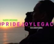 #PrideJoyLegacy - Queer Wedding Documentaries is about filming your wedding, reception, AND interviews with the most important people in your lives to capture your wedding journey.
