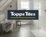 Stone brings a natural simplicity and a complex varied visual aesthetic to a room - and the latest technology enables us to recreate this timeless heritage in porcelain. Elton is exclusive to Topps Tiles, and inspired by the courtyards of Elton Hall in Cambridgeshire.