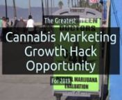 We have a more comprehensive cannabis SEO guide here: https://www.thisonemarketing.com/2019/09/20/cannabis-growth-hack-marketing-seo/nThe greatest cannabis marketing growth hack opportunities for 2019.nSEO is always changing because the way we consume content is always changing. Currently the best place to spend time with cannabis SEO efforts is video, followed by blog content publishing platforms.nHow To Leverage Youtube For Cannabis Search Engine Marketing (SEM) &amp; SEO. Skip to the front of