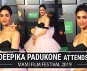 Deepika Padukone recently attended the 2019 MAMI Film Festival. She arrived at the event dressed in an off shoulder pink and black Giambattista Valli gown looking absolutely stunning. For the uninitiated, the Yeh Jawani Hai Deewani actress will be seen in Chhapaak which is the story of the acid attack survivor, Laxmi Agarwal. Deepika will also be seen in &#39;83 opposite hubby Ranveer Singh.