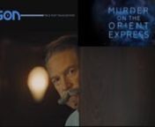 Argon - Previs - Murder on the Orient Express Reel from murder on the orient express book cover