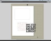 A short tutorial showing you how to use a digital stamp (png file), open it in Silhouette, outline it and create a printable 6 x 4 card.