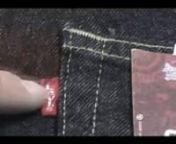 This video shows how to tell the difference between authentic and fake Levi&#39;s jeans. We at http://www.bargainsavenue.com only sell 100% authentic clothing. We carry the full line of Levi&#39;s, Dickies, Dickies Girl, Ben Davis and many more brands. There are a lot of misconceptions such as th red tab label only having the R vs. the word Levi&#39;s written on it where people think they are fakes but in reality Levi&#39;s makes them like this now on every few jeans in a batch.