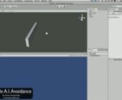 This video tutorial showcases the ease of simple a.i. obstacle avoidance programming. Using Unity 3d is a great tool for game development or prototyping.nn* This video showcases a quick demonstration of how to program obstacle avoidance. nn* The code is just a demonstration of simple techniques to achieve a goal.nn* There are cleaner / more modular ways to achieve the end result of which will be showcased in future videos.nnwww.house-lake.com for more videosnnMusic by Radiohead.