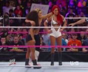 WWE Raw 10 07 13: JoJo, Natalya & Eva Marie vs Alicia Fox, Aksana & Rosa Mendes from vs jo