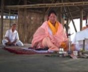 One of the few women storytellers of Manipur, P. Ranibala Devi, relates an episode from the Mahabharat. This humorous segment tells of the voracious appetite of Bhim, the second of the five Pandu brothers. The performance was paid for by a lumber merchant of Yaiskul at his local temple mantop, or performance space. Neighbors from around attended every day in the afternoon for several days.