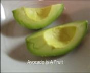 Avocado is a fruit used to make Guacamole according to Chef Rick Bayless who was featured at Dominick&#39;s Corner for the Taste of Chicago.Here are Chef Rick Bayless&#39;top four tips for the best guacamole ever:nnStart ripe. You need ripe avocados. If you bring home still-firm avocados from your local grocery, leave them at room temperature until soft. When the bulbous end of the avocado yields to firm pressure, the avocado is ready to use. Make sure that the “button” or brown stem piece is st