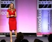 Sara likes to inspire women to follow their dreams. She did just that as the Keynote Speaker at the 2012 NAPW National Networking Conference. A self-funded, self-made entrepreneur, Sara Blakely founded Spanx and become a billionaire, almost overnight. NAPW members attending this conference, created by NAPW Founder and CEO, Matt Proman, were riveted in their seats as they learned what it takes to follow your dream to success. Highlights of Sara’s speech include:nn“I think failure, [as well as