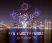 I normally wouldn&#39;t have much interest in shooting a timelapse of fireworks. You just can&#39;t get that many frames per second, which is why it looks like it&#39;s going 100mph!But I decided to anyways and wanted to share a quick little video from New Years this year! I love how lit up SF gets, especially from this vantage point.Was bummed that they turned off the beacon on the Transamerica building 5 minutes before the show though, not really sure why.nnGear &amp; Settings:nCanon 5D MK III nCano