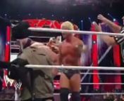 John Cena vs Dolph Ziggler Continues During Commercials WWE Raw 1 7 13 Full Show from cena vs