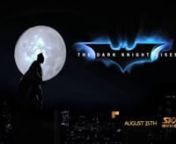 I produced this campaign for The Dark Knight Rises on SKY Movies using a comination of shoot and movie footage to re-ignite audience interest 12 months after its theatrical/dvd release.nn6 promos were produced using only shoot footage as a tease and and 2 additional promos were produced using only program footage a week before the movie premiere on SKY.nnWe shot in an empty studio with some special fx and lights as per below:nnCamera: Red Epic @ 100 fps.nLights: 6 strobe lights and 1 spot.nSpeci