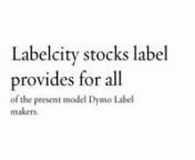 Labelcity offers the widest variety of labels to be used in Dymo LabelWriter Printers. There was from Shipping and Address Labels through to Name Badges, Postage Stamps, Receipt Paper Rolls and Jewellery Labels. Alllabels sold by Labelcity are completely analyzed and approved by Dymo, meaning you won&#39;t risk the two year guarantee of the LabelWriter. Some affordable &#39;knock off&#39; labels may cause serious damage to your LabelWriter and null it is guarantee.nMore information onnhttp://www.labelcity.c