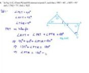 NCERT Solutions for class 9 Maths - Chapter 6 - Lines and Angles Exercise 6.3 Question 4
